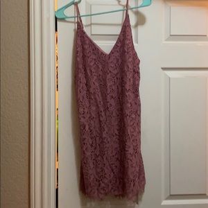 Cute dark pink dress